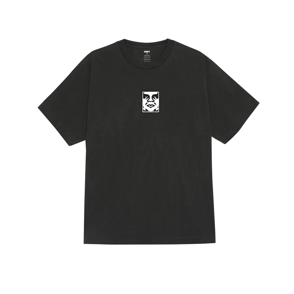 Obey Icon Face T-Shirt - Pigment Dusty Black