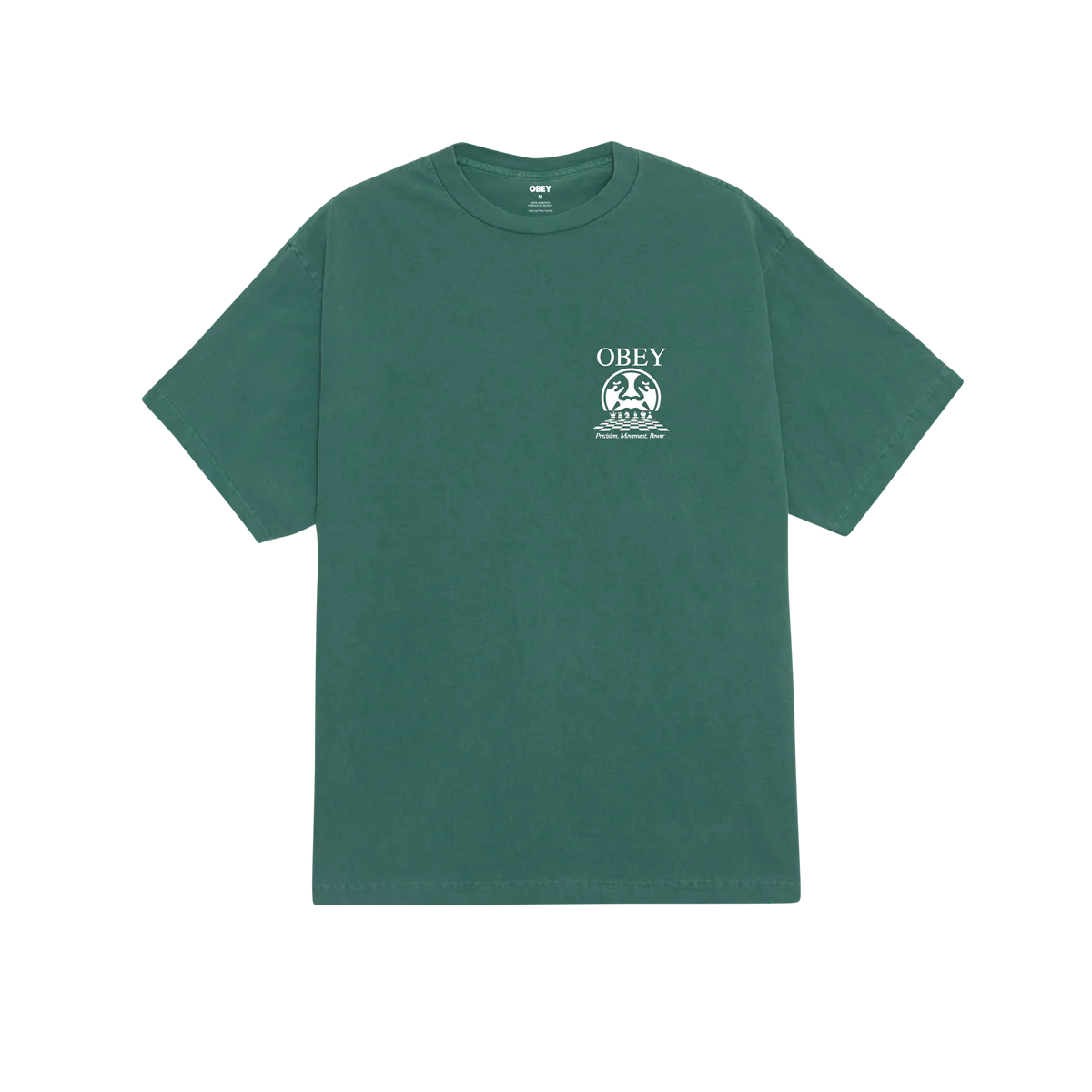 Obey Precision T-Shirt - Pigment Rainforest