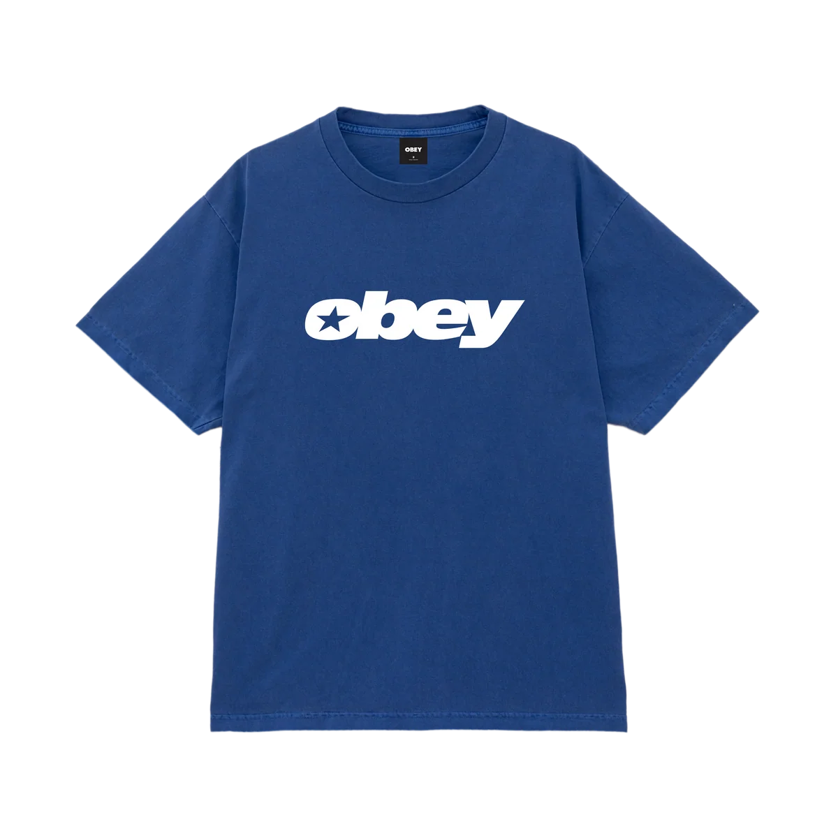 Obey Moody T-Shirt - Pigment Electric Indigo