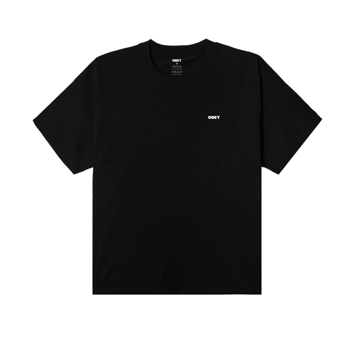Obey Heat Map Icon T-Shirt - Black