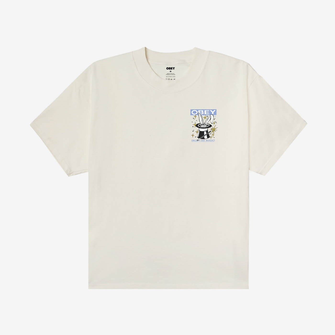 Obey Enjoy the Magic T-Shirt - Vintage White