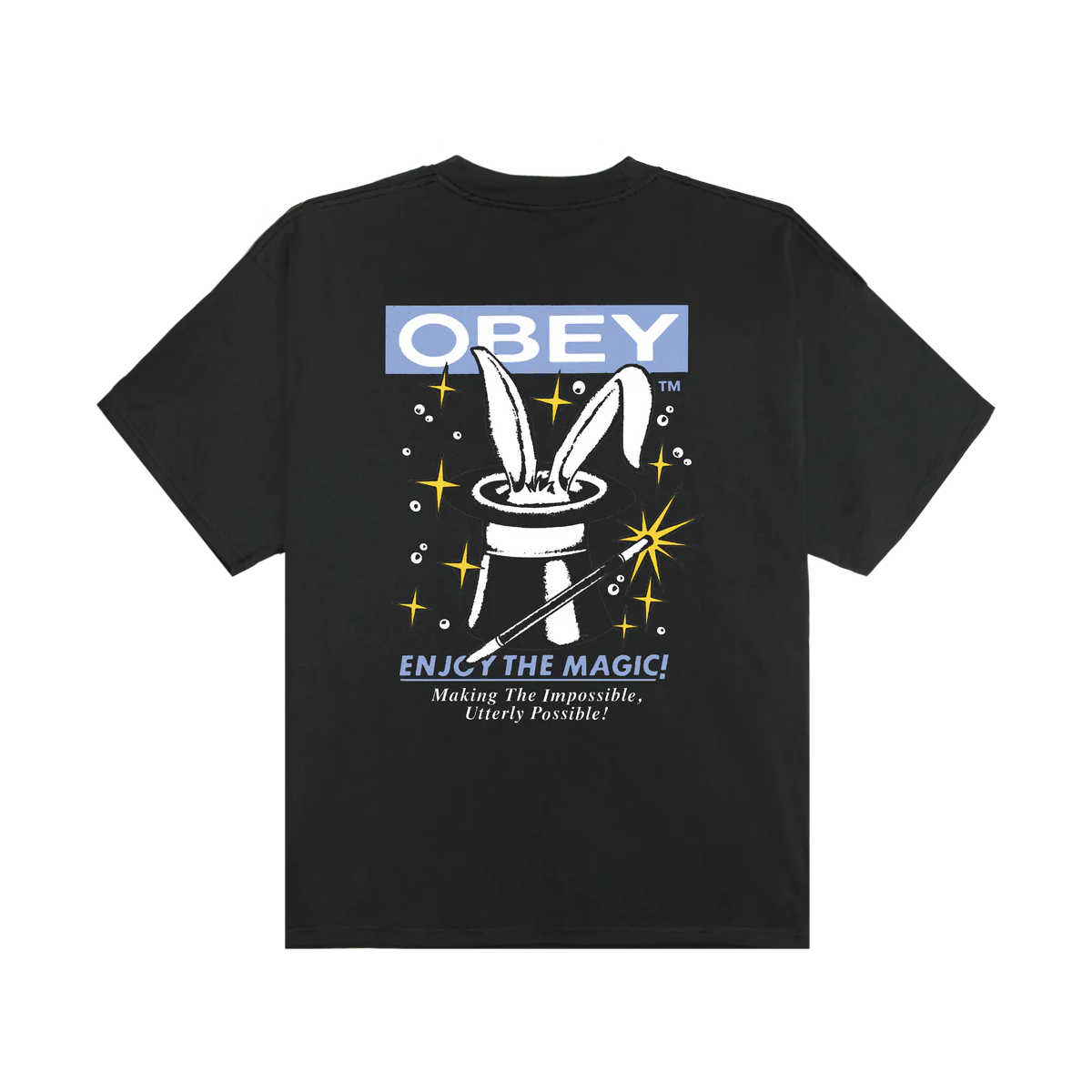 Obey Enjoy the Magic T-Shirt - Vintage White