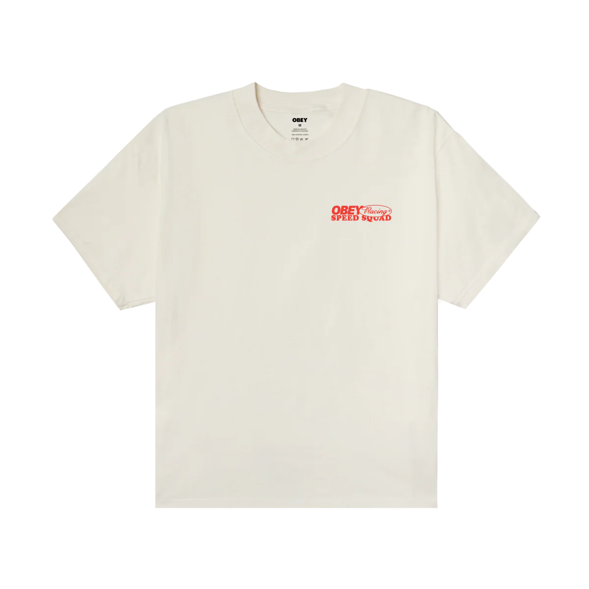 Obey Speed Squad T-Shirt - Vintage White
