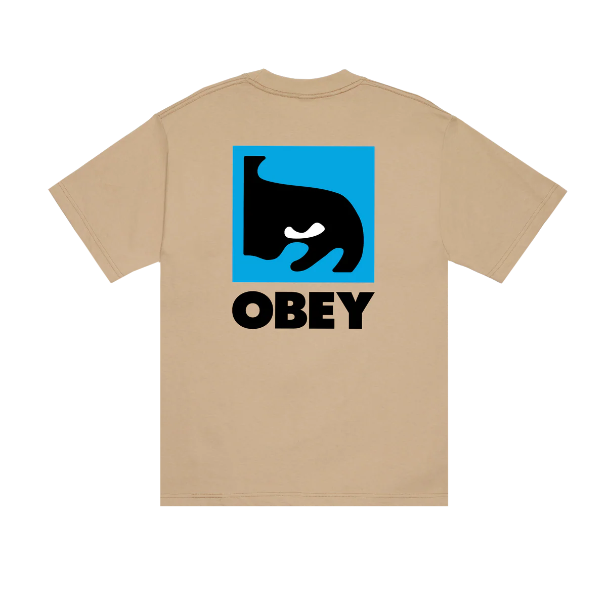 Obey Quarter Eye Icon T-Shirt - Sand