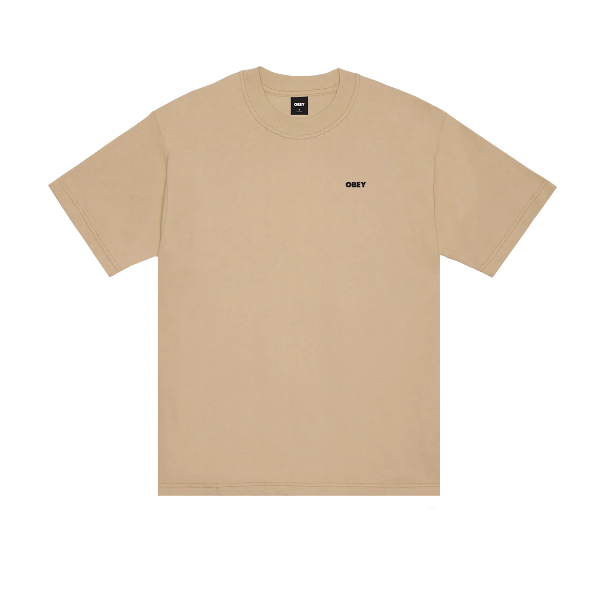 Obey Quarter Eye Icon T-Shirt - Sand
