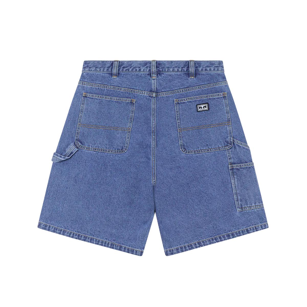 Obey Bigwig Carpenter Denim Short - Light Indigo