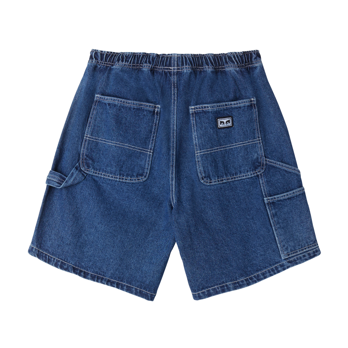 Obey Easy Denim Carpenter Short - Stone Wash Indigo