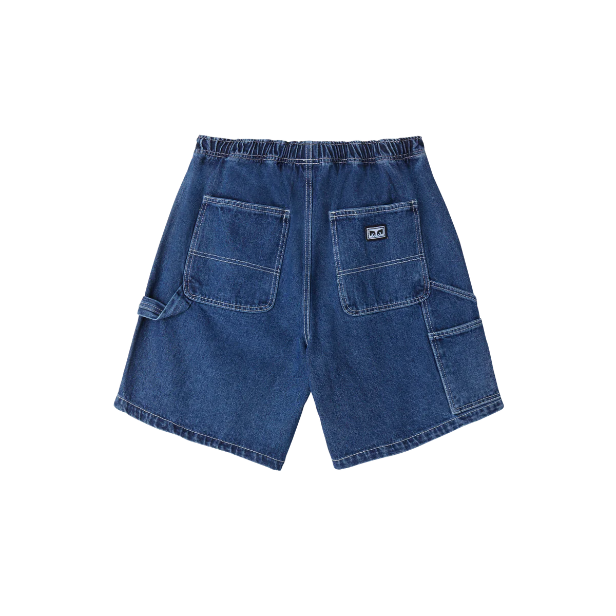 Obey Easy Denim Carpenter Short - Stone Wash Indigo