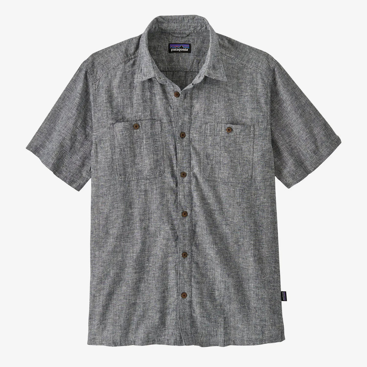 Patagonia Back Step Shirt - Swell Dobby / New Navy