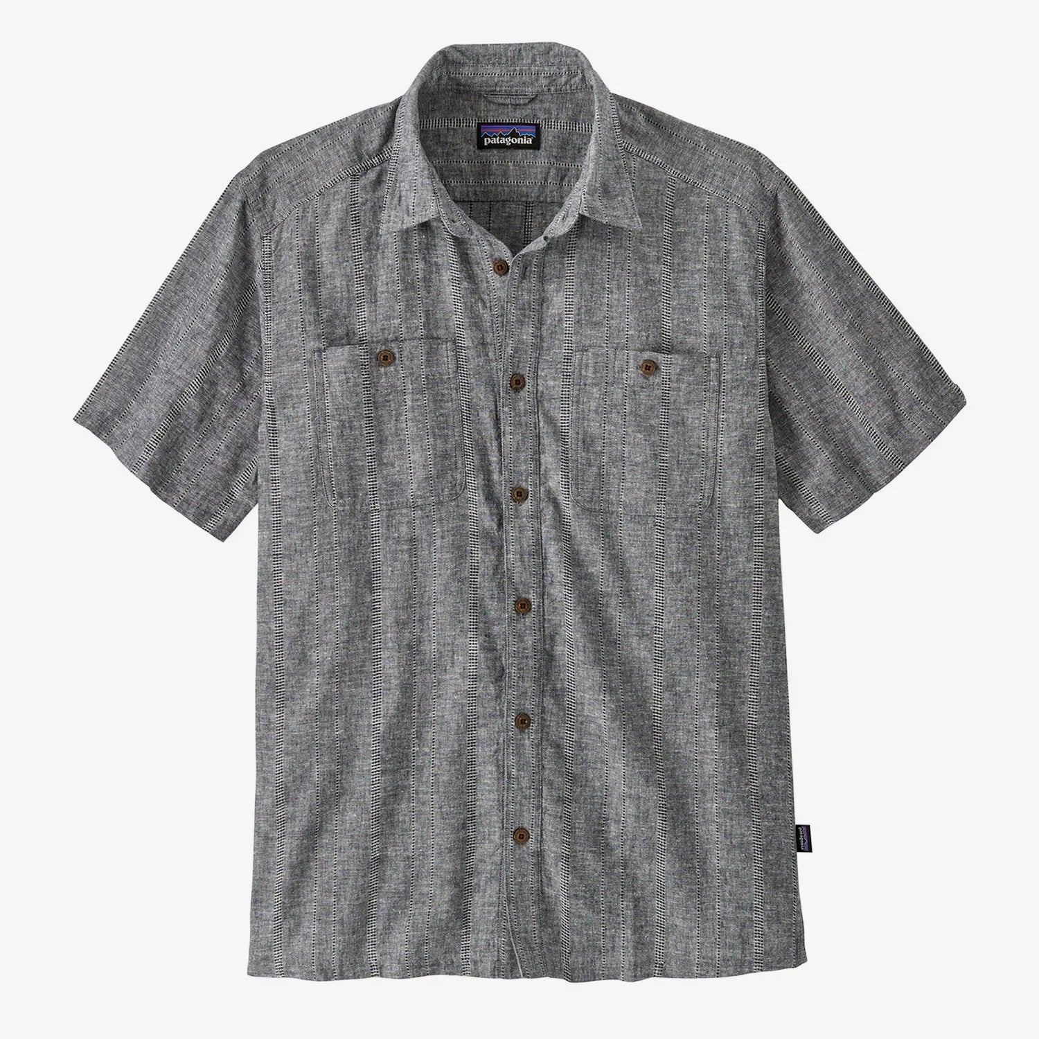 Patagonia Back Step Shirt - Swell Dobby / New Navy