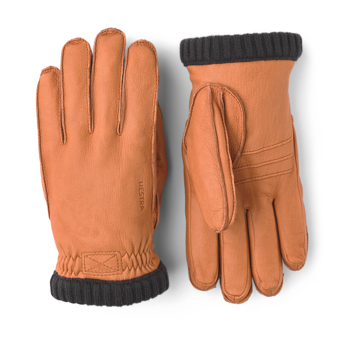 Hestra Deerskin Primaloft Rib - Cork