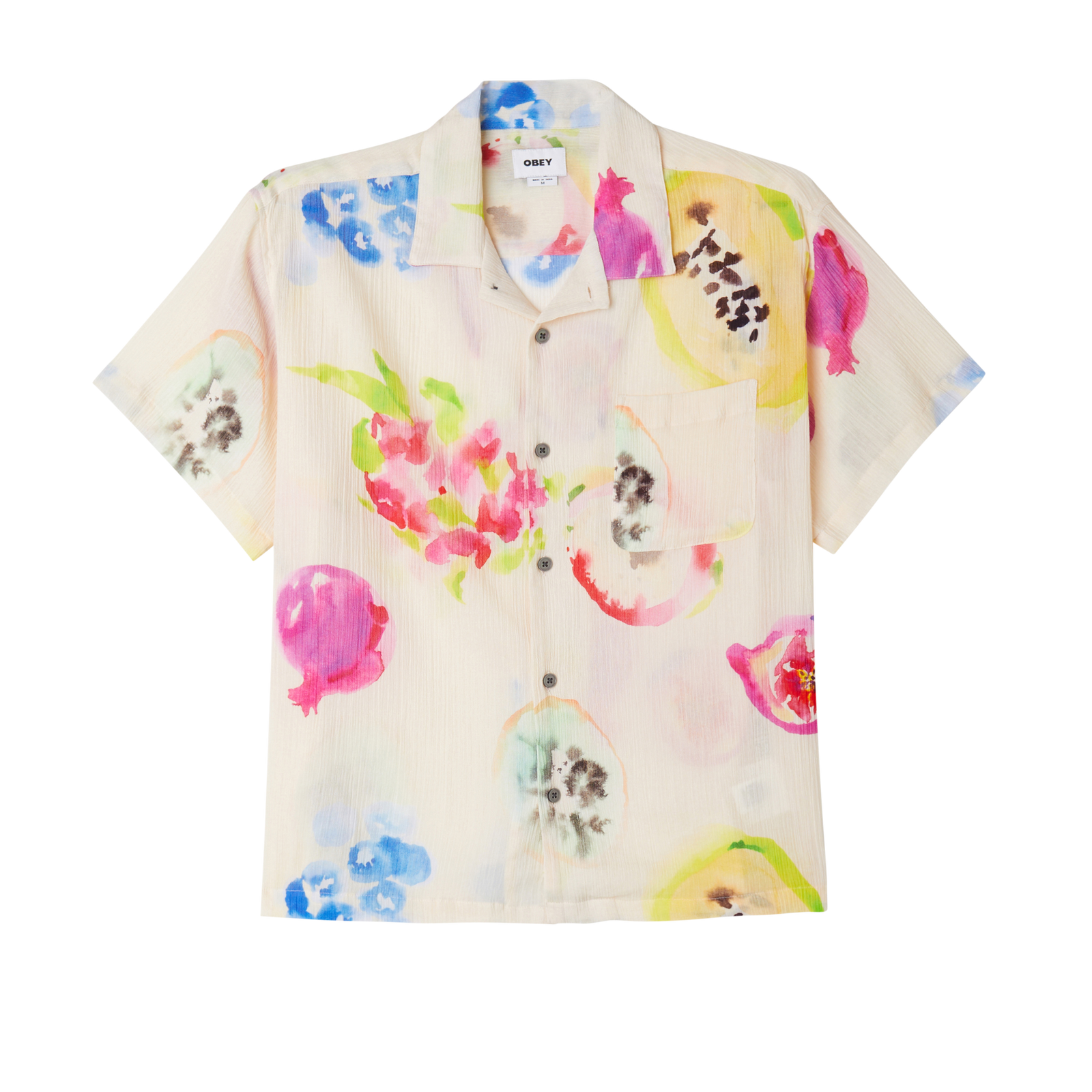 Obey Soft Fruits Shirt - Blush Multi