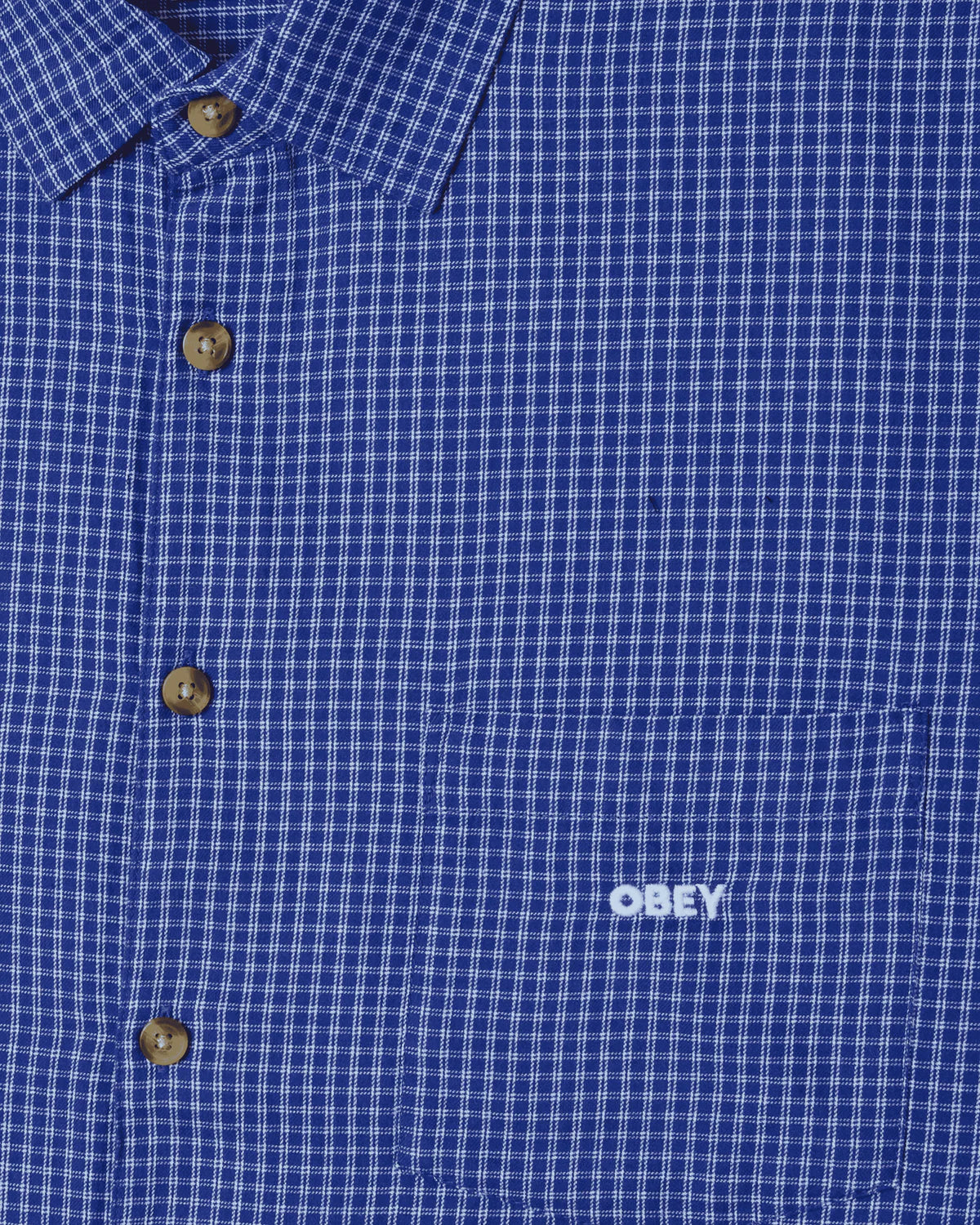 Obey Bigwig Frank Shirt - Surf Blue