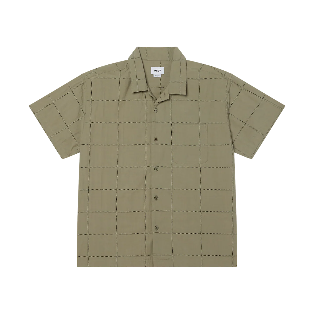 Obey Angelo Shirt - Dried Sage