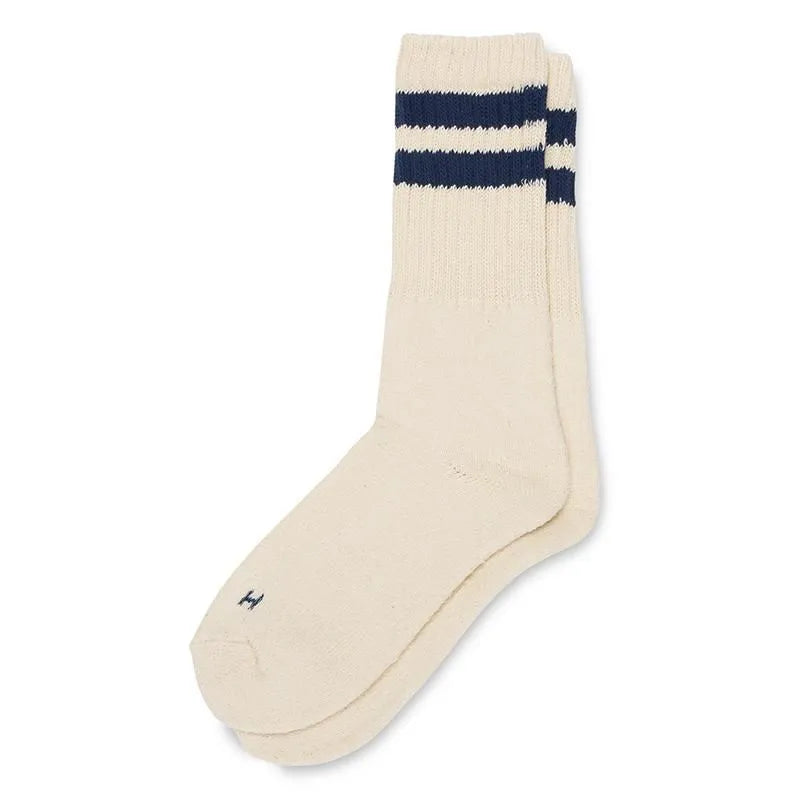 Healthknit 3 Pack Socks Stripe - Dark Green / Navy / Burgundy
