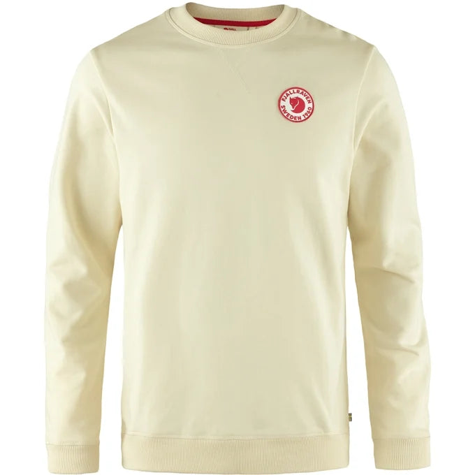 Fjallraven 1960 Logo Badge Sweat - Chalk White