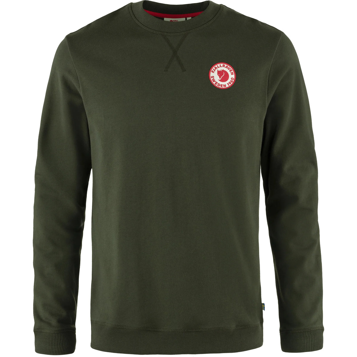 Fjallraven 1960 Logo Badge Sweater - Deep Forest