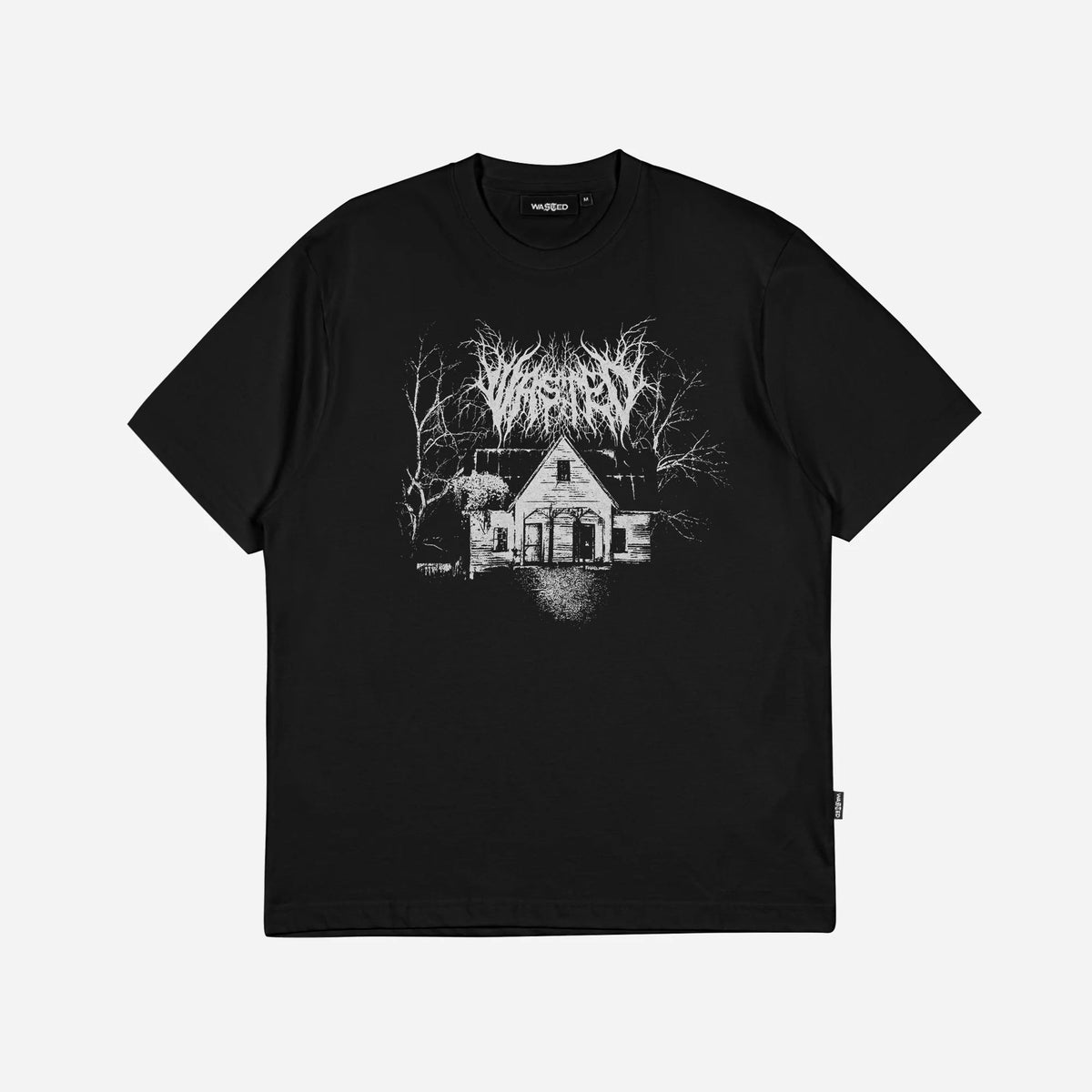 Wasted Haunted T-Shirt - Black