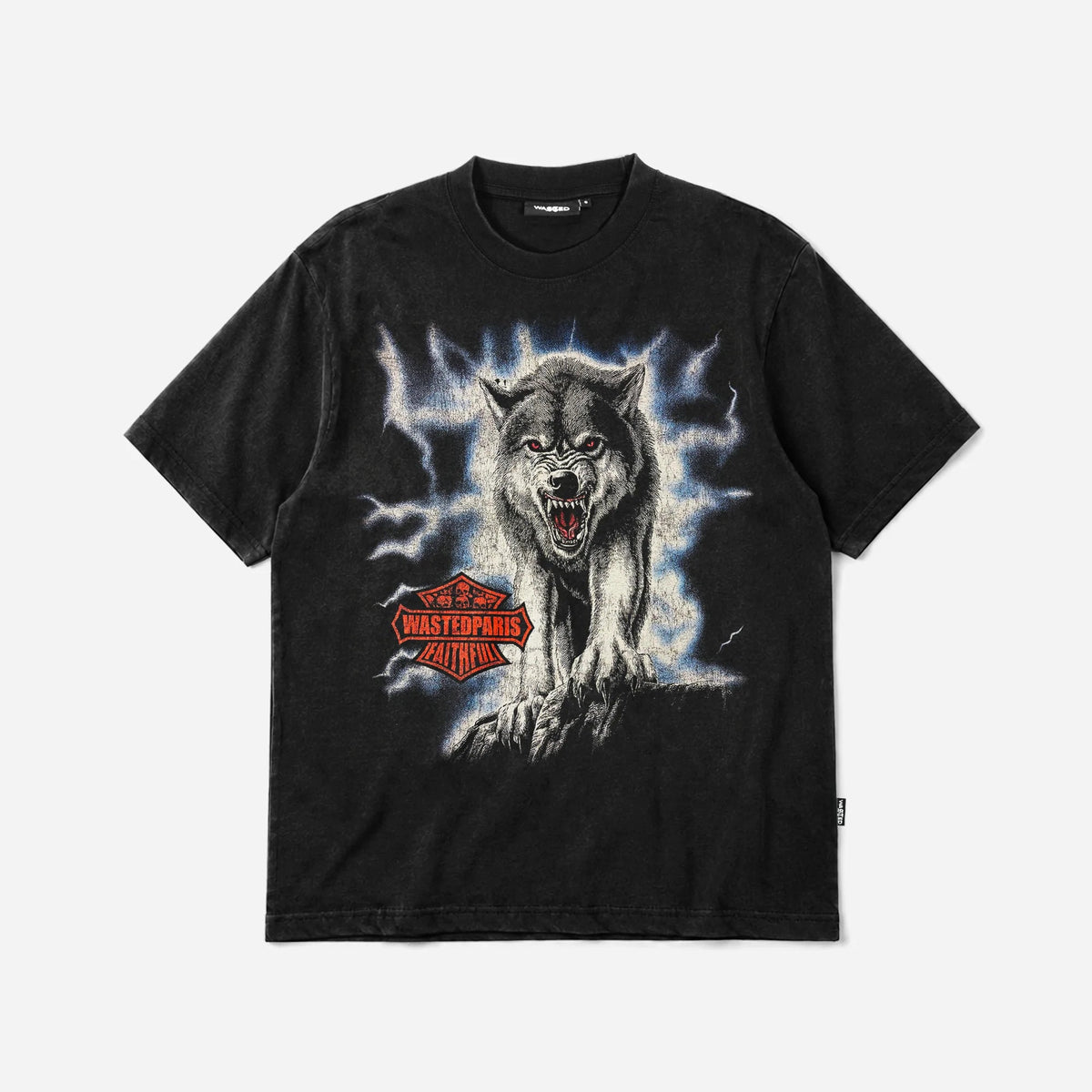 Wasted Howl T-Shirt - Faded Black
