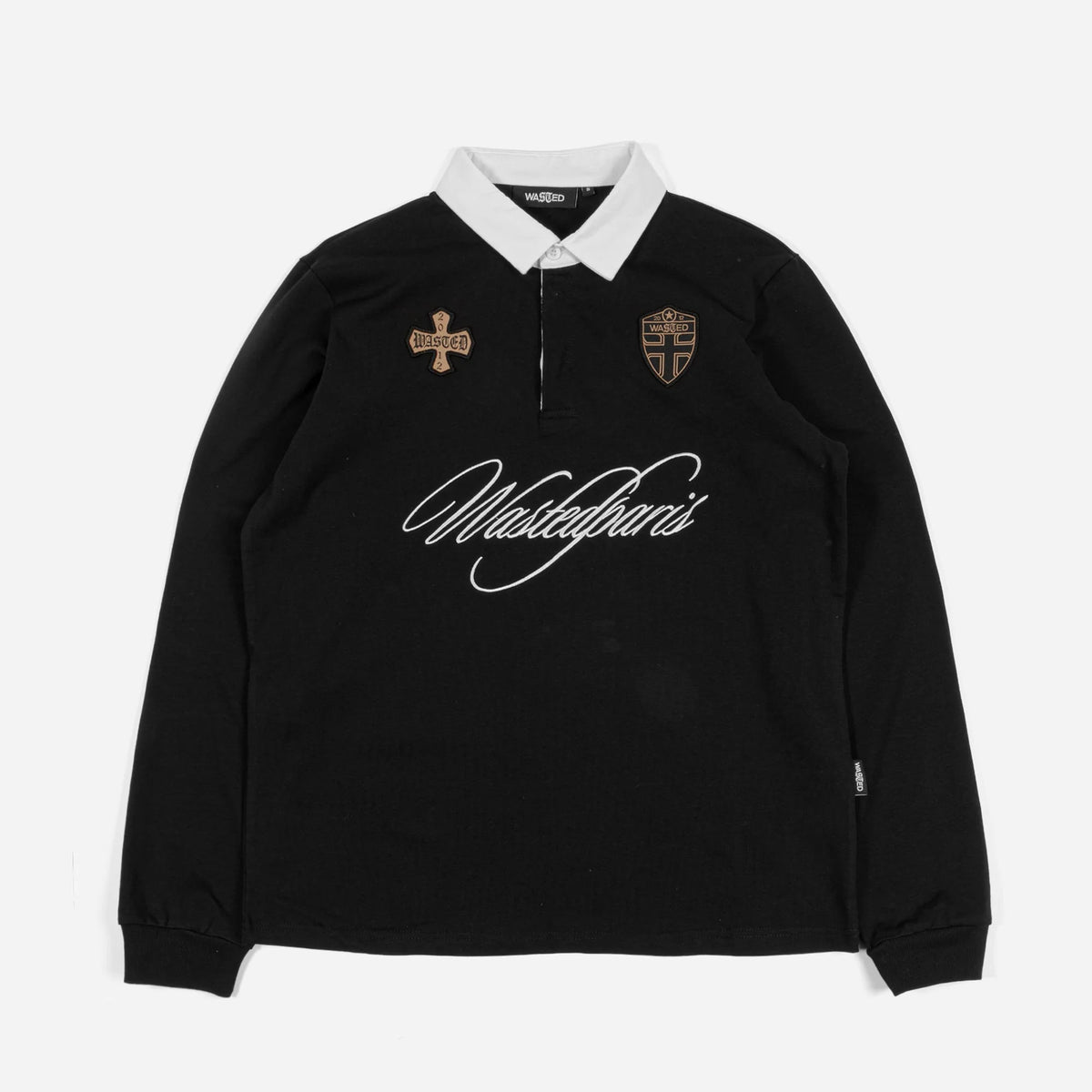 Wasted Paris Polo Script - Black