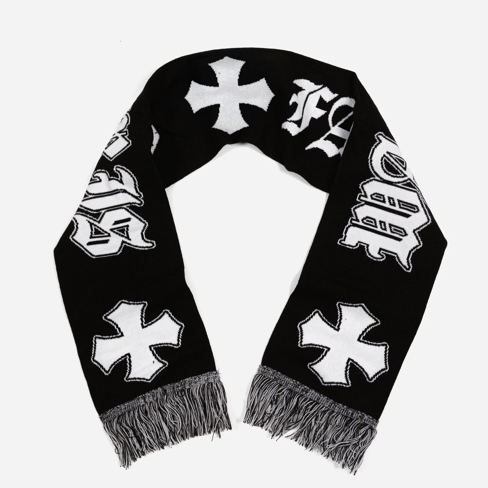 Wasted Paris Ordo Scarf - Black / White