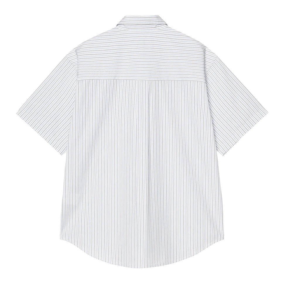 Carhartt WIP Keene Shirt - Keene Stripe / White