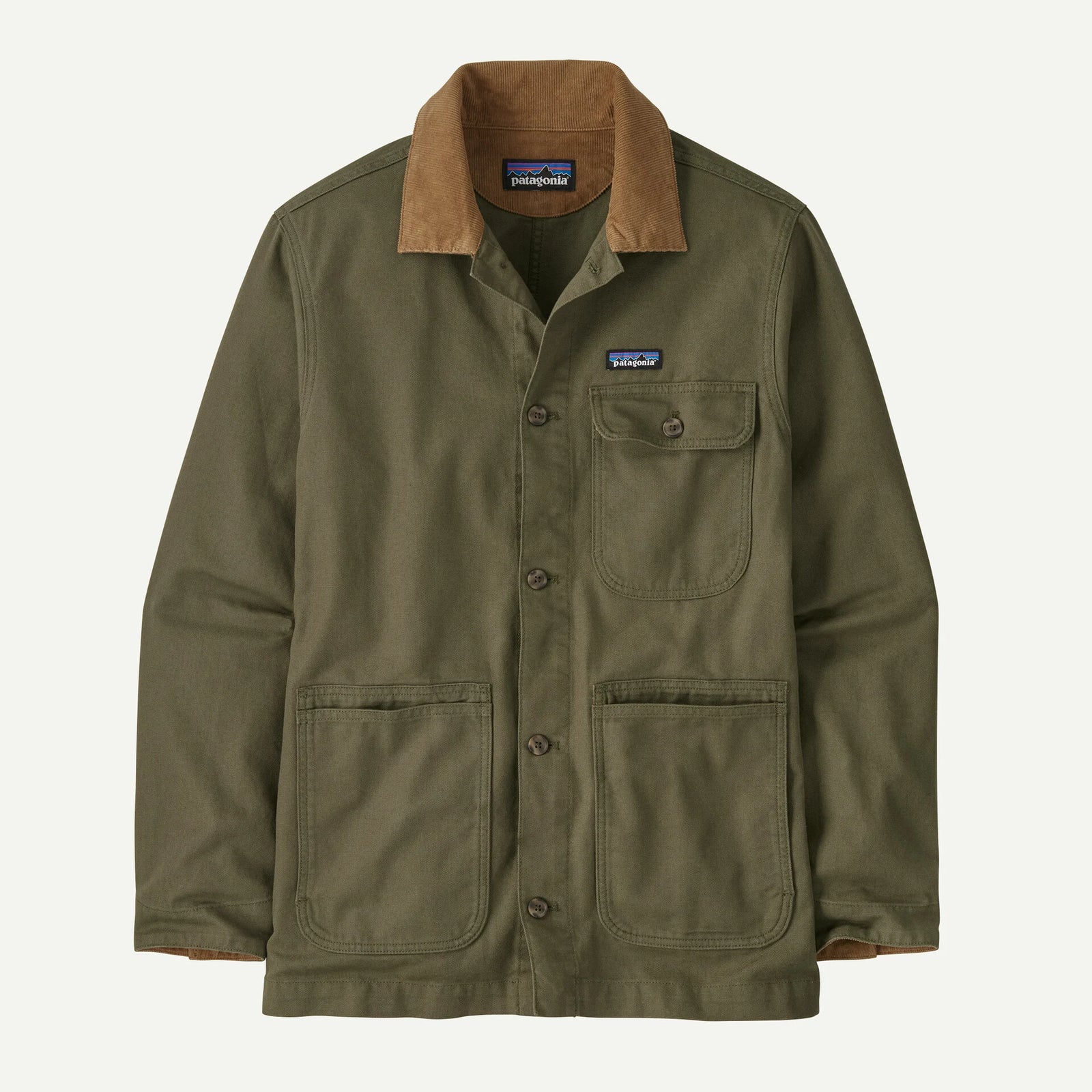 Patagonia Point Reyes Canvas Jacket - Basin Green