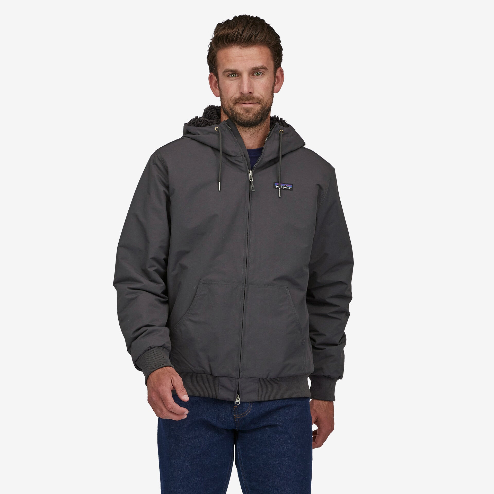 Patagonia Lined Isthmus Hoody - Ink Black