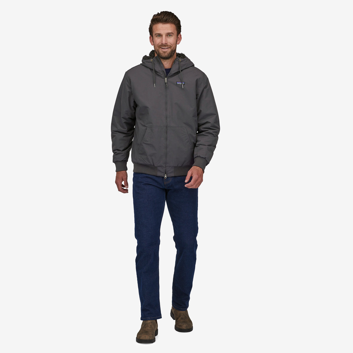 Patagonia Lined Isthmus Hoody - Ink Black