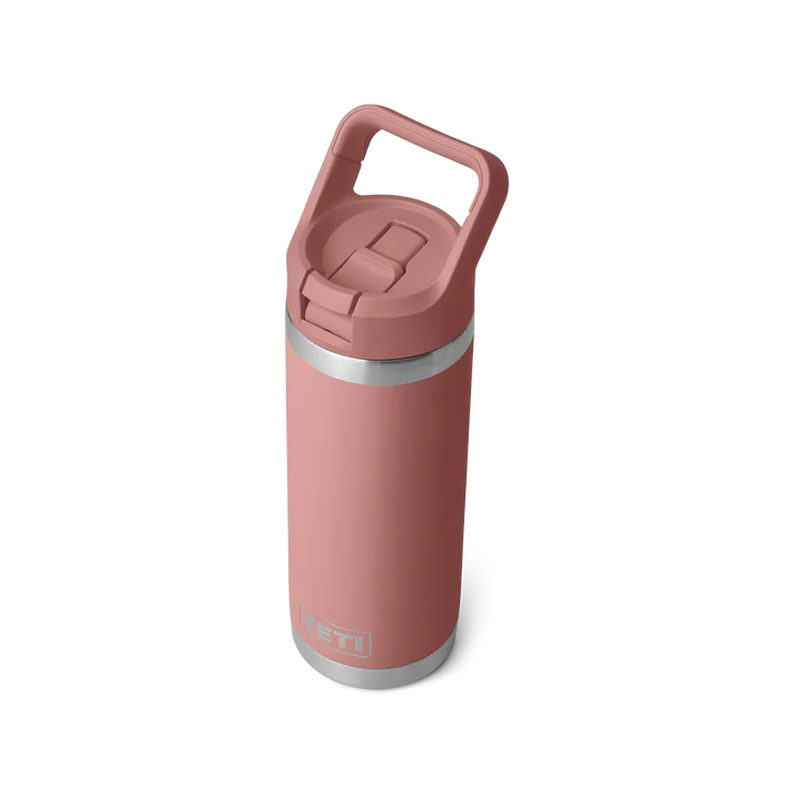 Yeti Rambler 18oz Colour Straw Bottle - Sandstone Pink