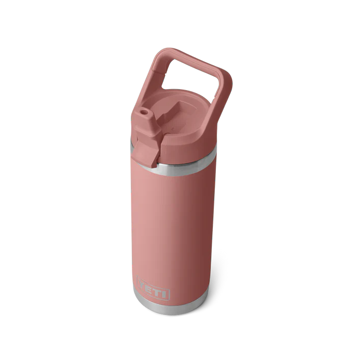 Yeti Rambler 18oz Colour Straw Bottle - Sandstone Pink
