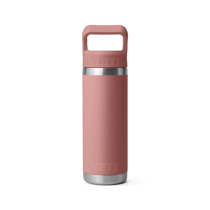 Yeti Rambler 18oz Colour Straw Bottle - Sandstone Pink
