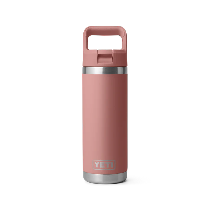 Yeti Rambler 18oz Colour Straw Bottle - Sandstone Pink