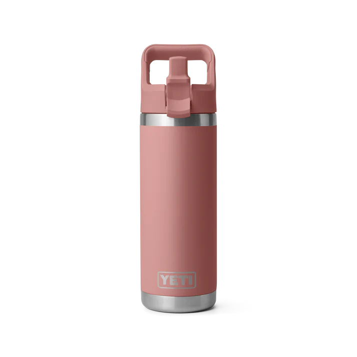 Yeti Rambler 18oz Colour Straw Bottle - Sandstone Pink