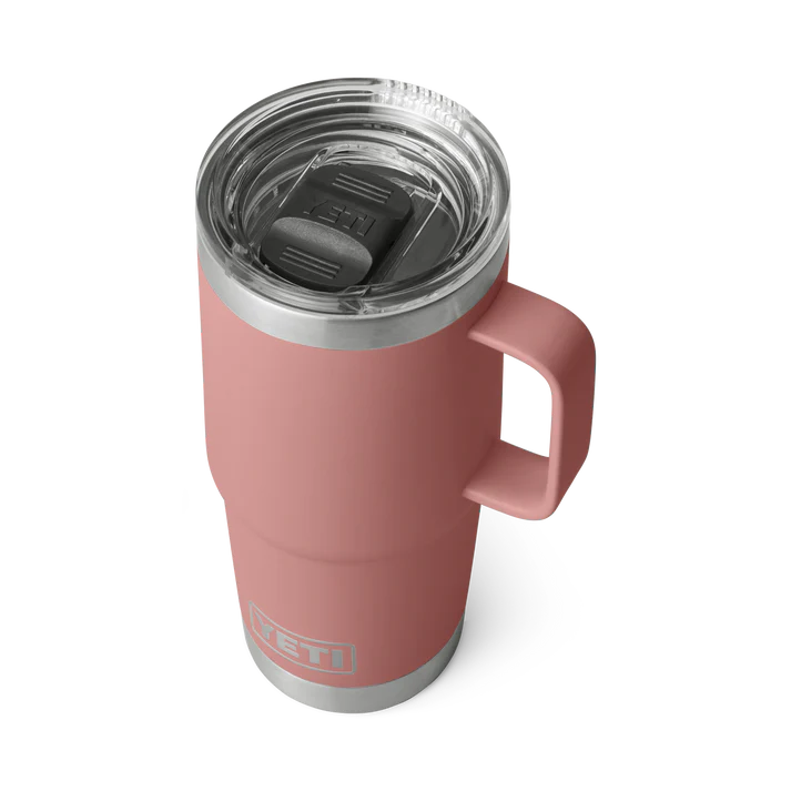 Yeti Rambler 20oz Travel Mug - Sandstone Pink