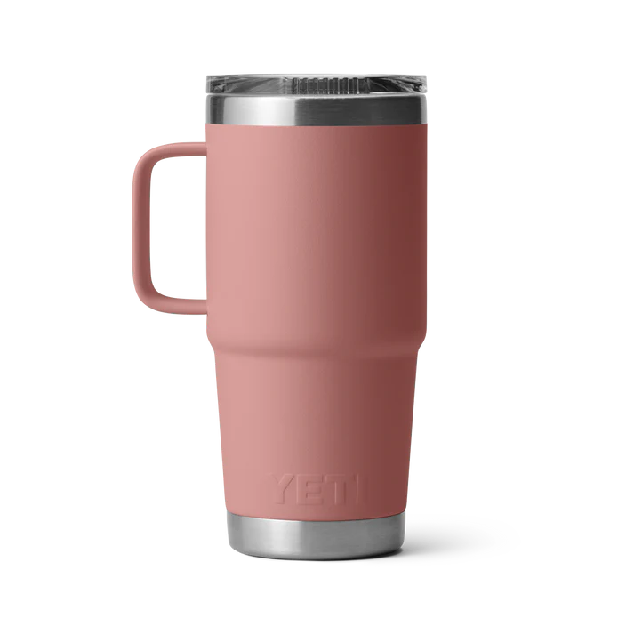 Yeti Rambler 20oz Travel Mug - Sandstone Pink
