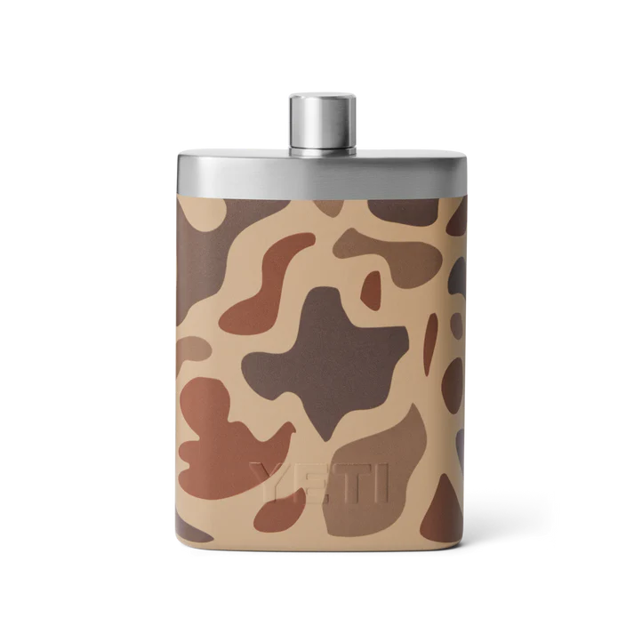 Yeti Rambler Flask - Wetlands Camo