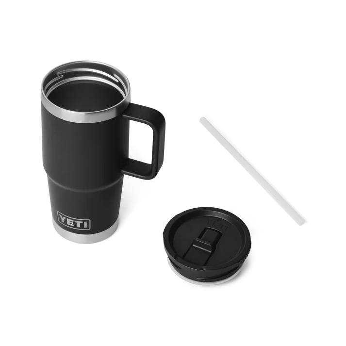 Yeti 20oz Travel Straw Mug - Black