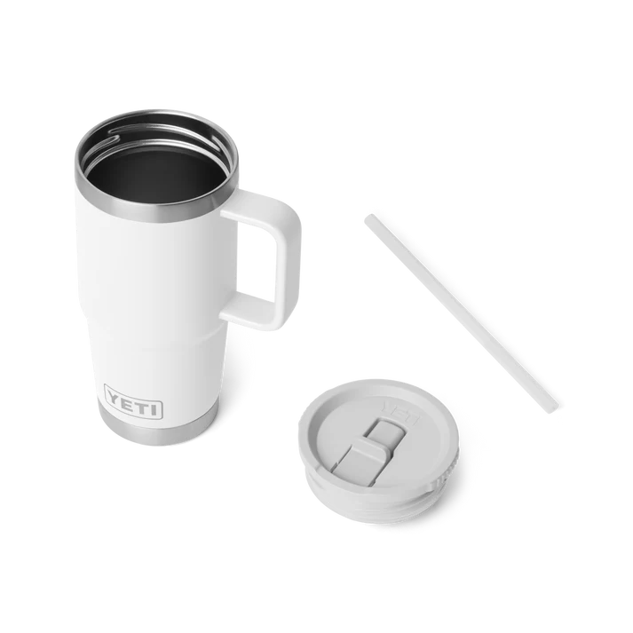 Yeti 20oz Travel Straw Mug - White