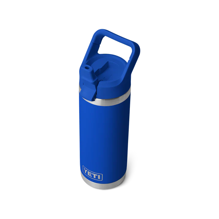 Yeti Rambler 18oz Colour Straw Bottle - Royal Blue