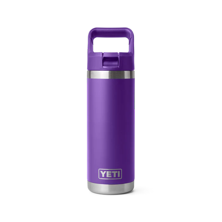 Yeti Rambler 18oz Colour Straw Bottle - Pace Purple
