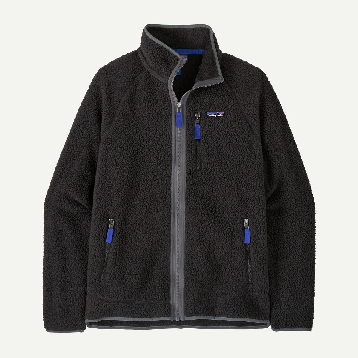 Patagonia Retro Pile Jacket - Black / Forge Grey