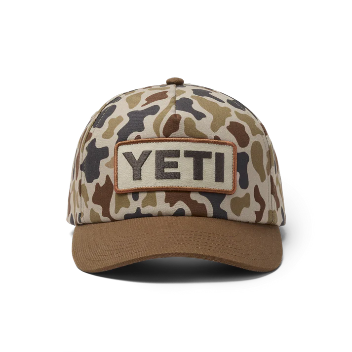 Yeti Logo Camo Snapback - Camo
