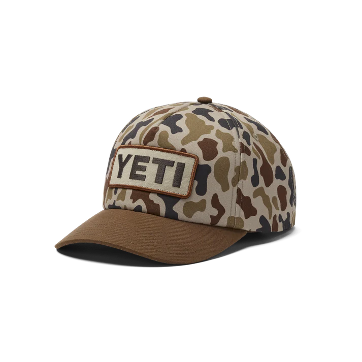 Yeti Logo Camo Snapback - Camo