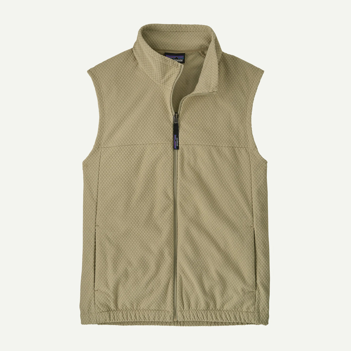 Patagonia Textured Fleece Vest - Weathered Stone