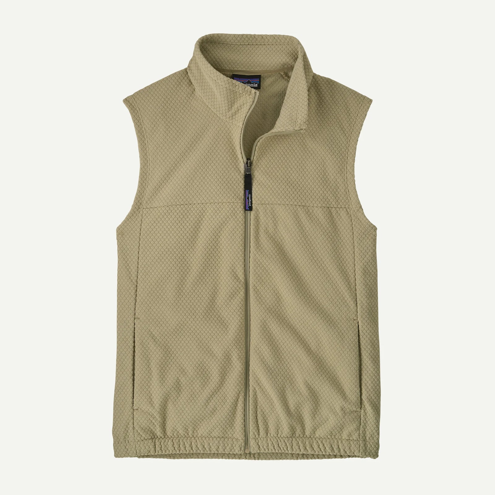 Patagonia Textured Fleece Vest - Weathered Stone