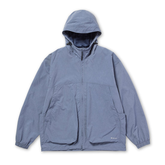 Snow Peak Kasuri Ripstop Jacket - Light Blue
