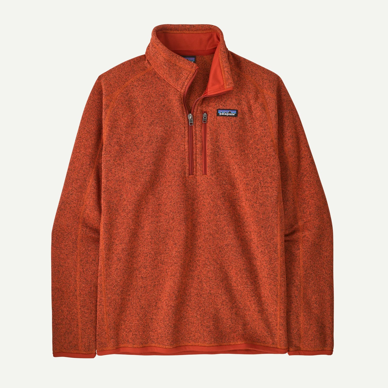 Patagonia Better Sweater 1/4 - Coal Orange
