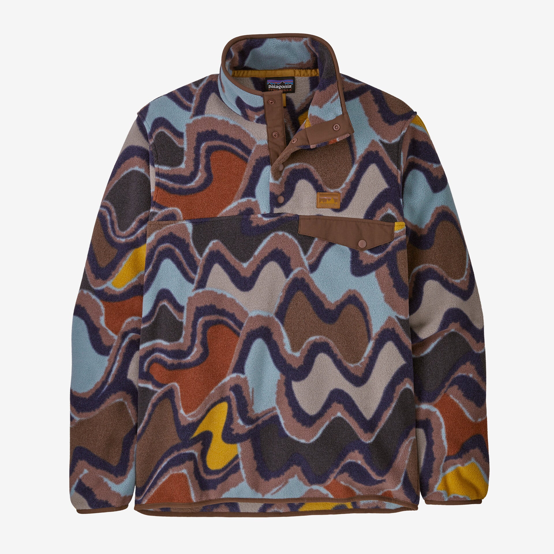 Patagonia LW Synch Snap-T P/O - Currents / Dulse Mauve