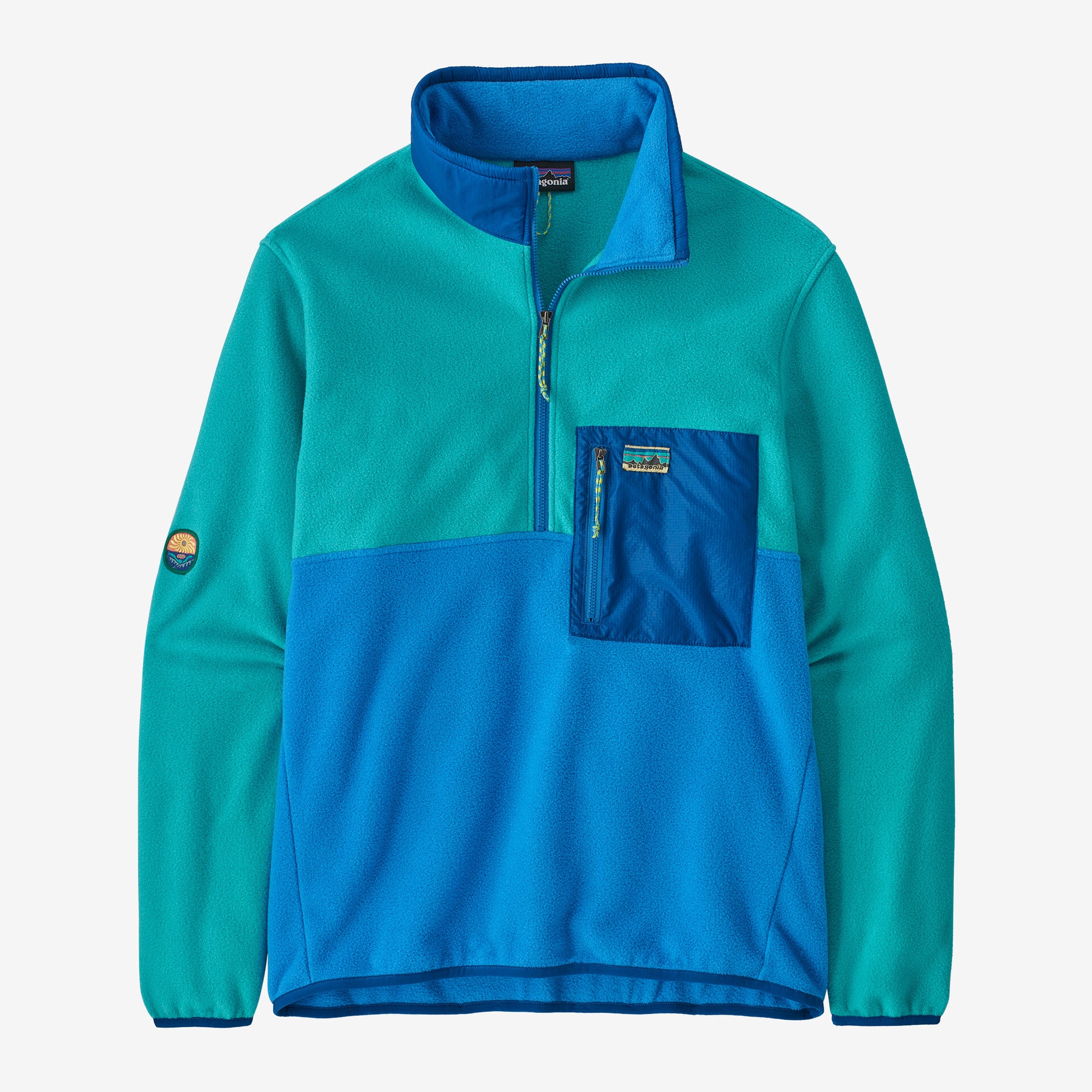 Patagonia Microdini 1/2 Zip - Vessel Blue